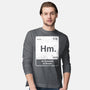 Hm An Element Of Doubt-Mens-Long Sleeved-Tee-rocketman_art