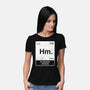 Hm An Element Of Doubt-Womens-Basic-Tee-rocketman_art