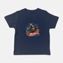 Blazing Skull-Baby-Basic-Tee-glitchygorilla