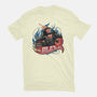 Blazing Skull-Mens-Premium-Tee-glitchygorilla