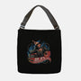 Blazing Skull-None-Adjustable Tote-Bag-glitchygorilla