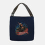 Blazing Skull-None-Adjustable Tote-Bag-glitchygorilla