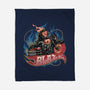 Blazing Skull-None-Fleece-Blanket-glitchygorilla