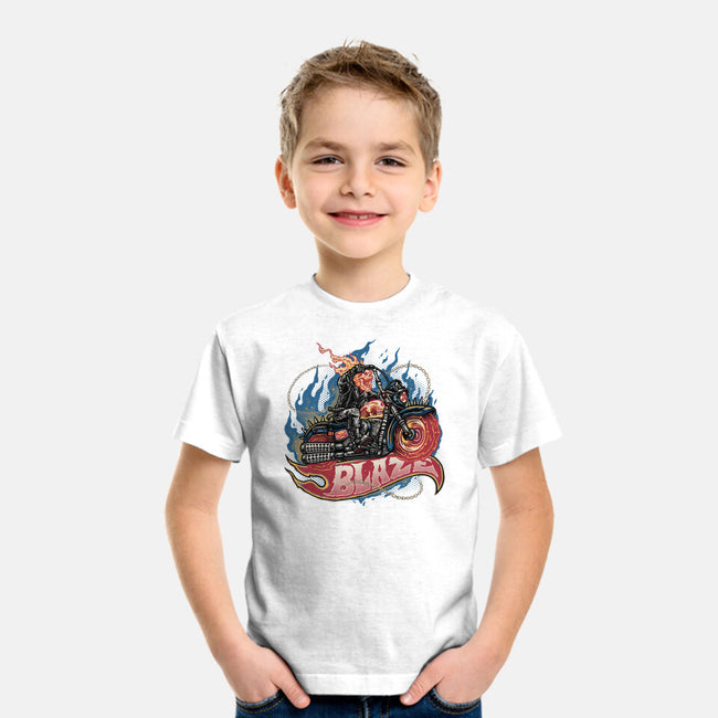 Blazing Skull-Youth-Basic-Tee-glitchygorilla
