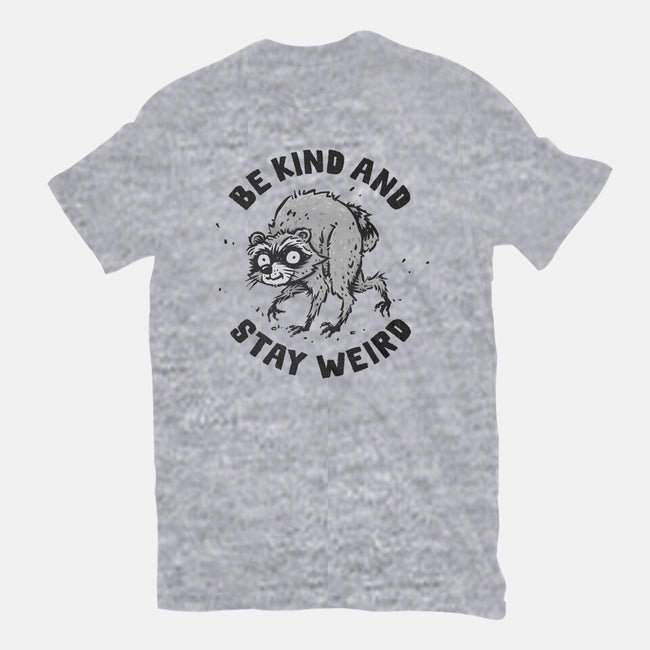 Be Kind And Stay Weird-Womens-Fitted-Tee-kg07