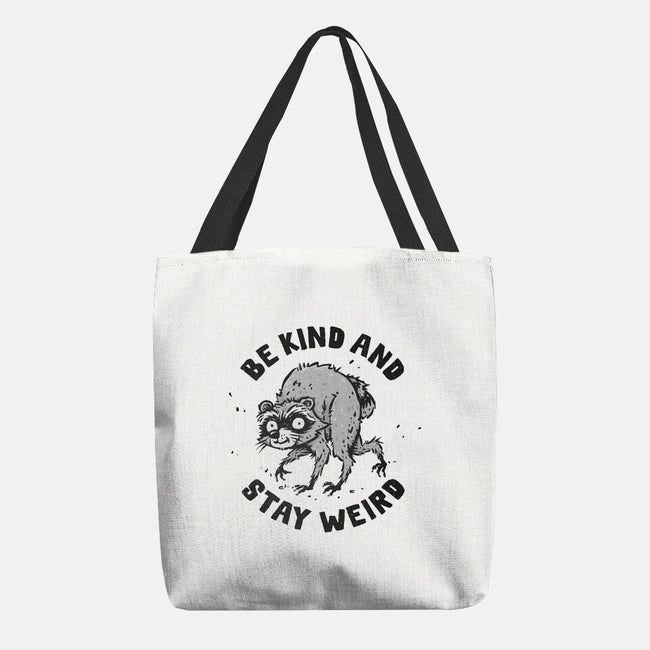 Be Kind And Stay Weird-None-Basic Tote-Bag-kg07