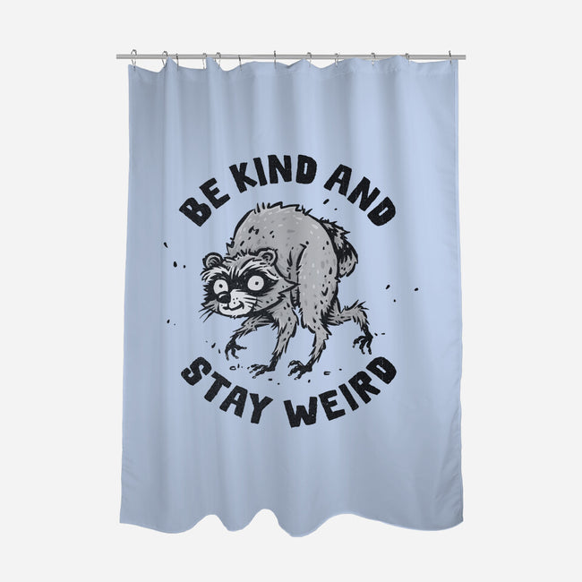 Be Kind And Stay Weird-None-Polyester-Shower Curtain-kg07