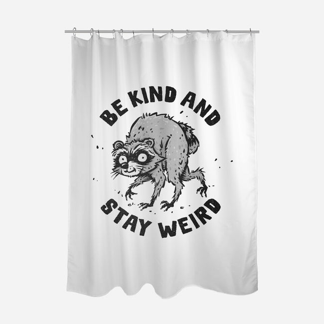 Be Kind And Stay Weird-None-Polyester-Shower Curtain-kg07