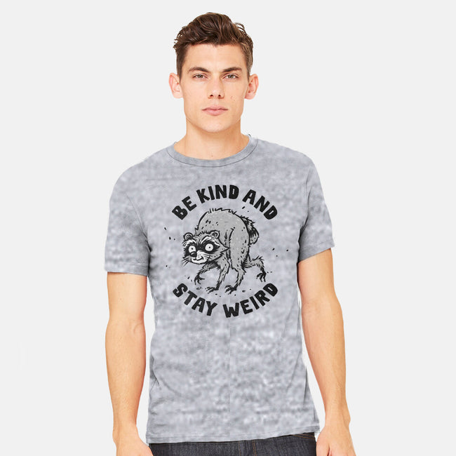 Be Kind And Stay Weird-Mens-Heavyweight-Tee-kg07