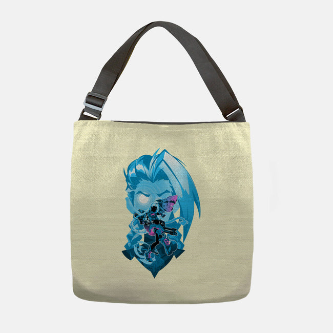Jinx 2XKO-None-Adjustable Tote-Bag-hypertwenty