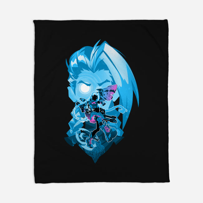Jinx 2XKO-None-Fleece-Blanket-hypertwenty