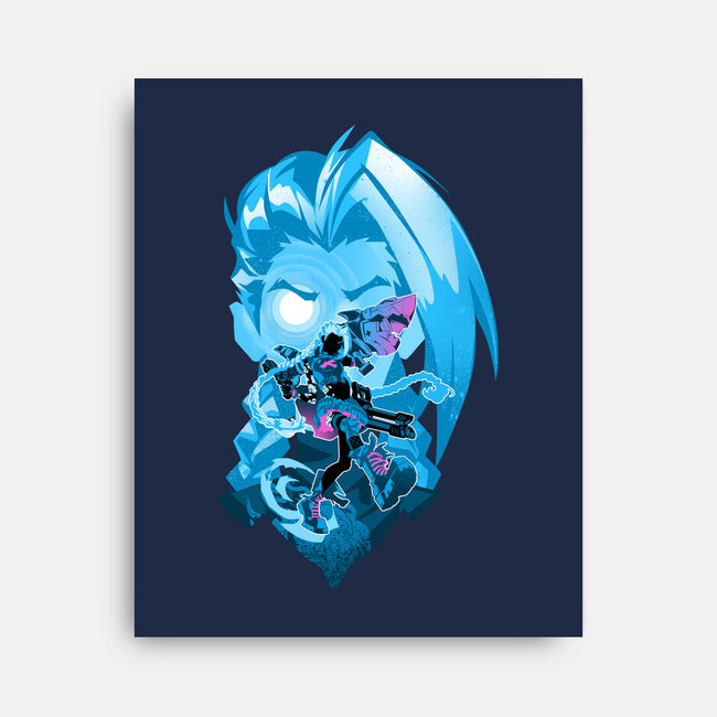 Jinx 2XKO-None-Stretched-Canvas-hypertwenty