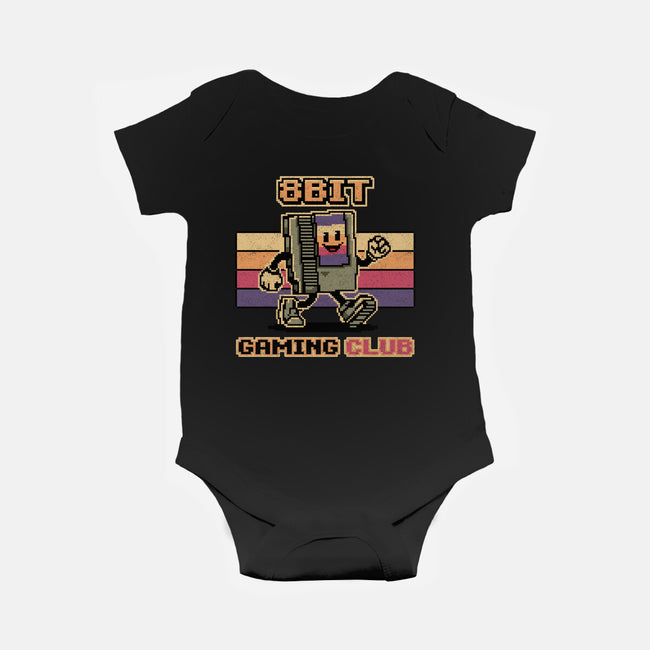8bit Gaming Club-Baby-Basic-Onesie-OPIPPI