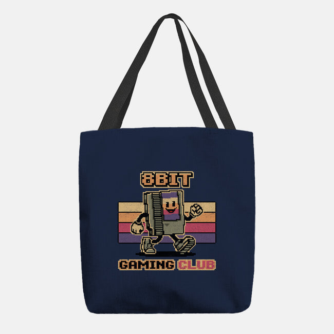 8bit Gaming Club-None-Basic Tote-Bag-OPIPPI