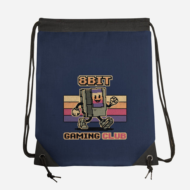 8bit Gaming Club-None-Drawstring-Bag-OPIPPI