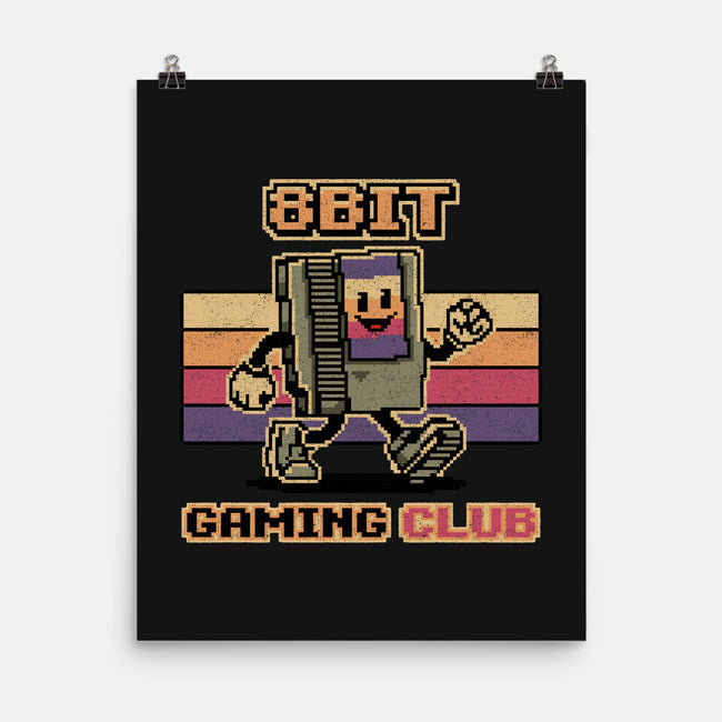 8bit Gaming Club-None-Matte-Poster-OPIPPI
