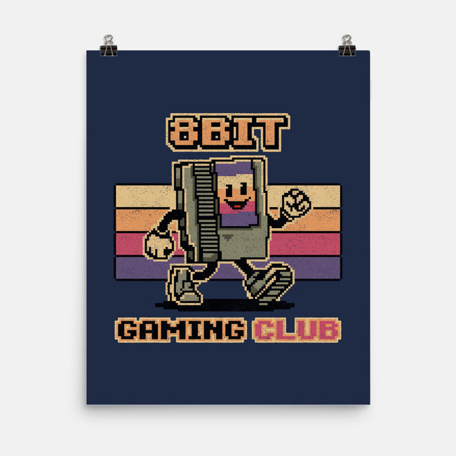 8bit Gaming Club-None-Matte-Poster-OPIPPI