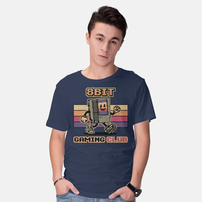 8bit Gaming Club-Mens-Basic-Tee-OPIPPI