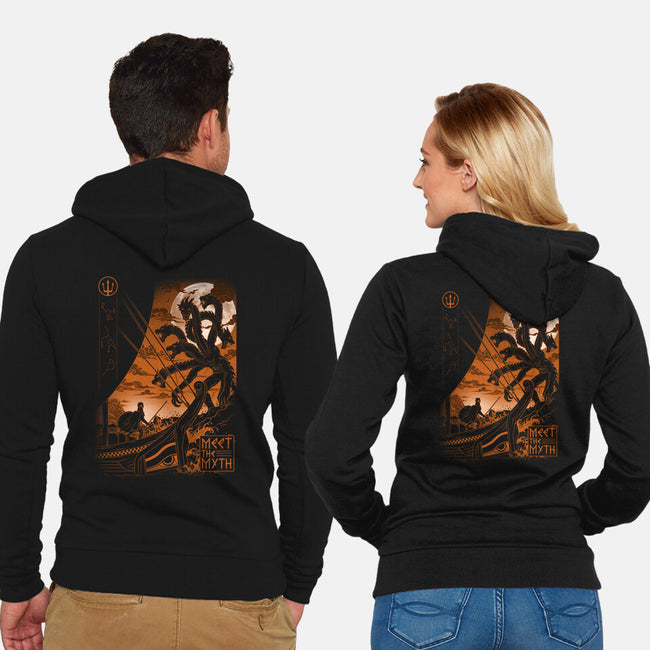 Meet The Myth-Unisex-Zip-Up-Sweatshirt-silentOp