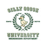 Silly Goose University-Unisex-Basic-Tee-kg07