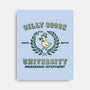 Silly Goose University-None-Stretched-Canvas-kg07