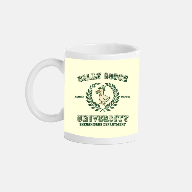 Silly Goose University-None-Mug-Drinkware-kg07