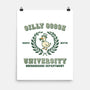 Silly Goose University-None-Matte-Poster-kg07