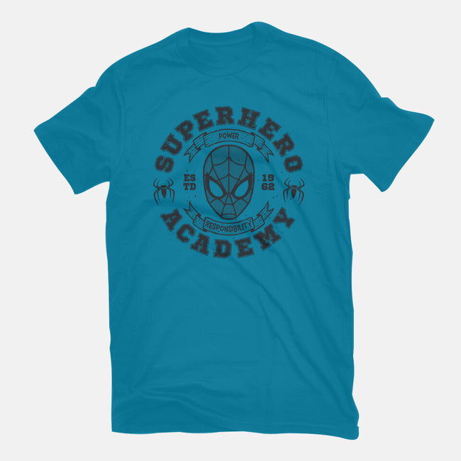 Superhero Academy-Womens-Fitted-Tee-teesgeex