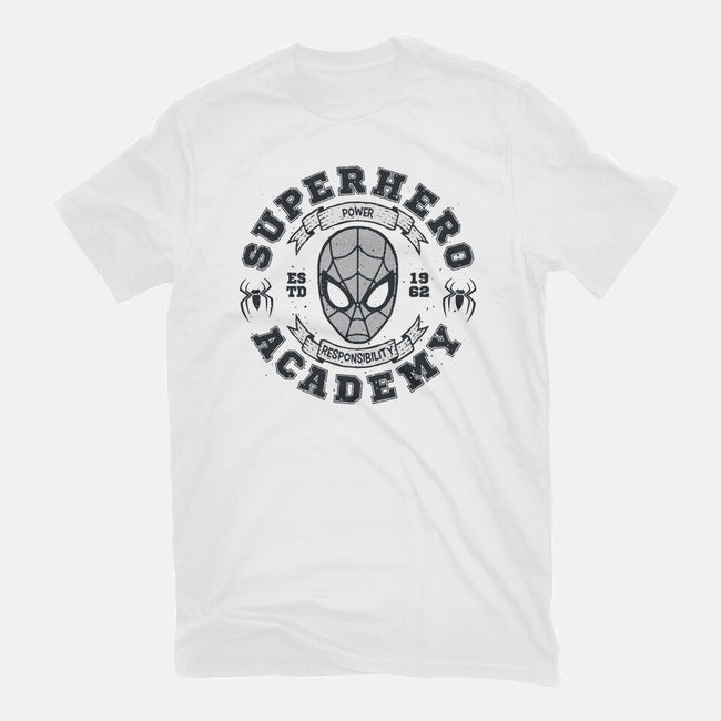 Superhero Academy-Mens-Basic-Tee-teesgeex