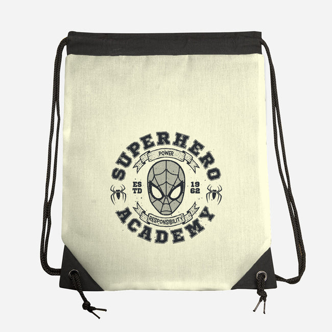 Superhero Academy-None-Drawstring-Bag-teesgeex