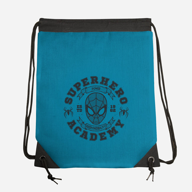Superhero Academy-None-Drawstring-Bag-teesgeex