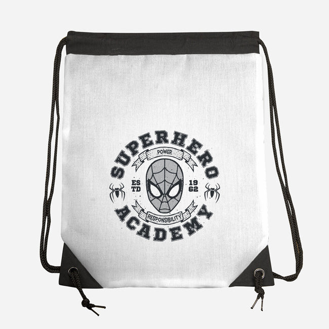 Superhero Academy-None-Drawstring-Bag-teesgeex