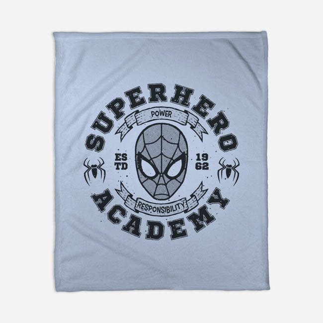 Superhero Academy-None-Fleece-Blanket-teesgeex