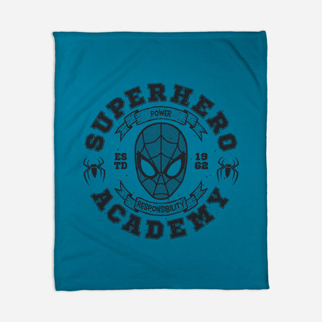 Superhero Academy-None-Fleece-Blanket-teesgeex