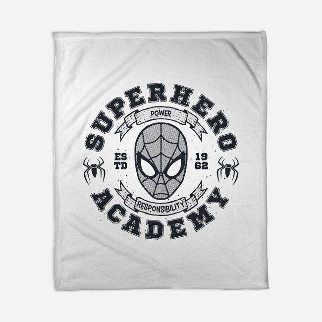 Superhero Academy-None-Fleece-Blanket-teesgeex
