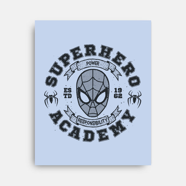Superhero Academy-None-Stretched-Canvas-teesgeex