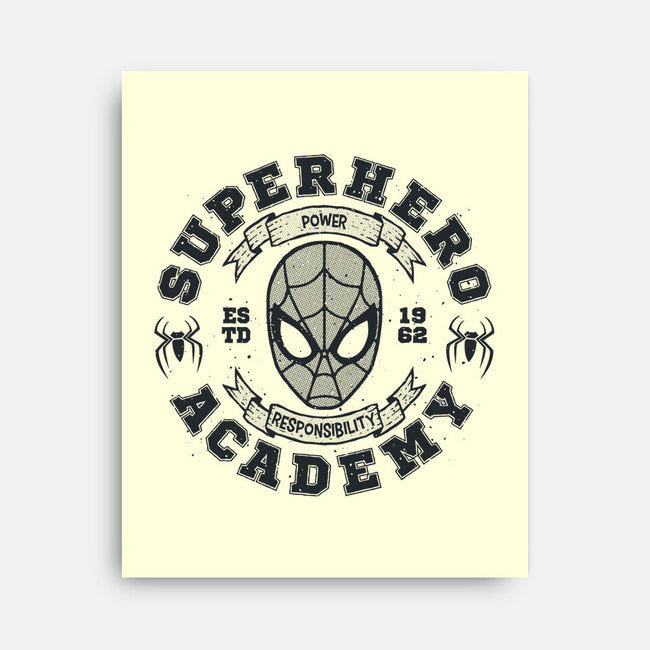 Superhero Academy-None-Stretched-Canvas-teesgeex