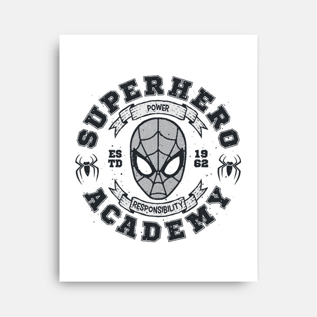 Superhero Academy-None-Stretched-Canvas-teesgeex