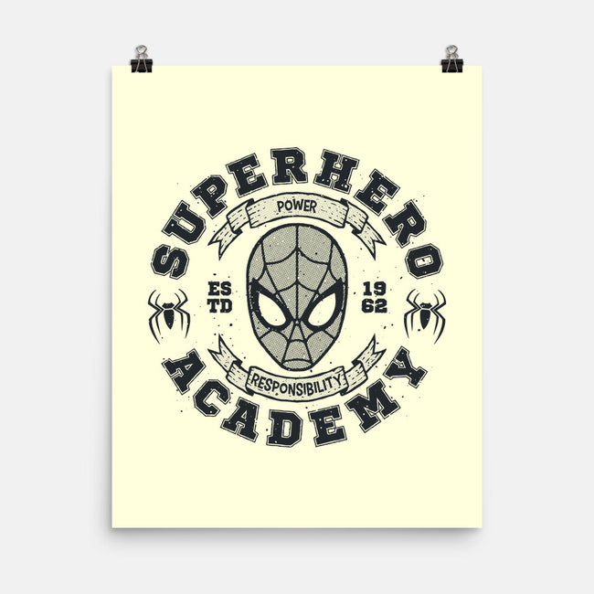 Superhero Academy-None-Matte-Poster-teesgeex