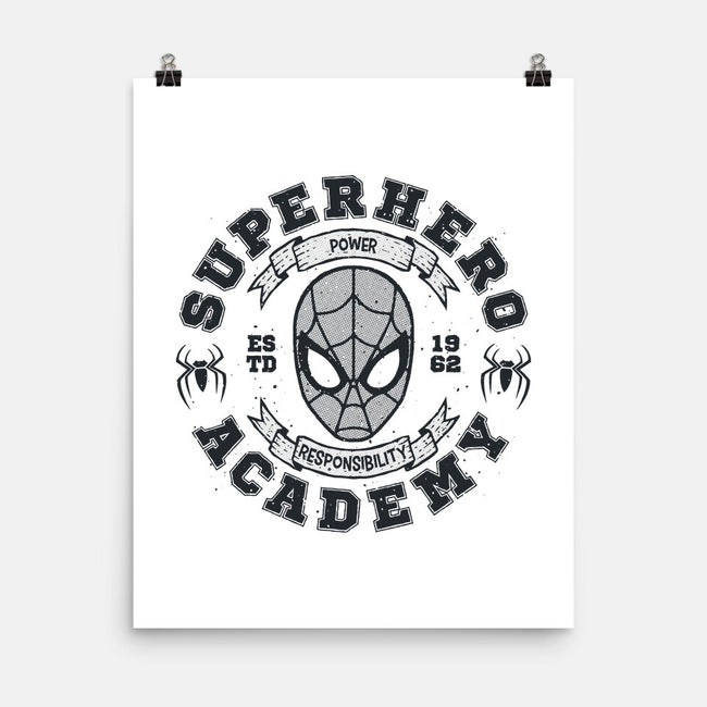 Superhero Academy-None-Matte-Poster-teesgeex