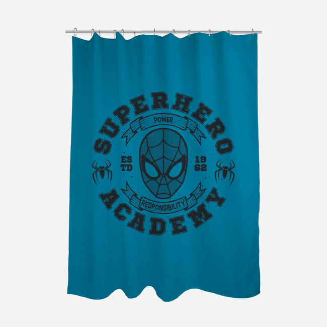 Superhero Academy-None-Polyester-Shower Curtain-teesgeex
