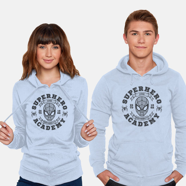 Superhero Academy-Unisex-Pullover-Sweatshirt-teesgeex