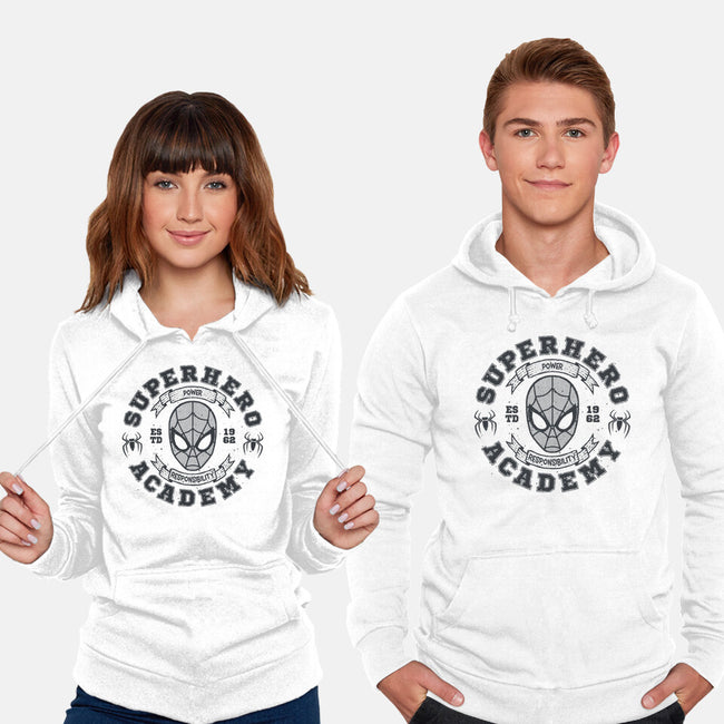 Superhero Academy-Unisex-Pullover-Sweatshirt-teesgeex