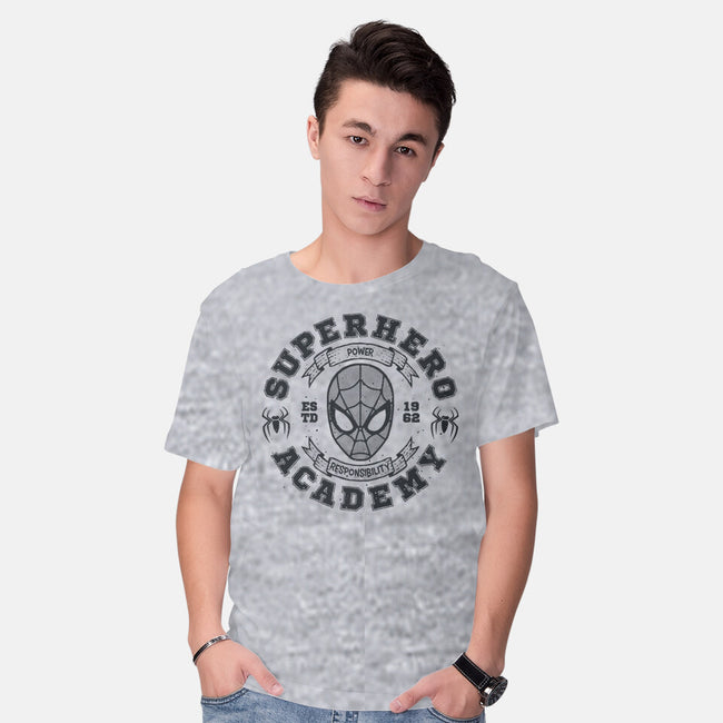 Superhero Academy-Mens-Basic-Tee-teesgeex