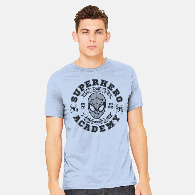 Superhero Academy-Mens-Heavyweight-Tee-teesgeex