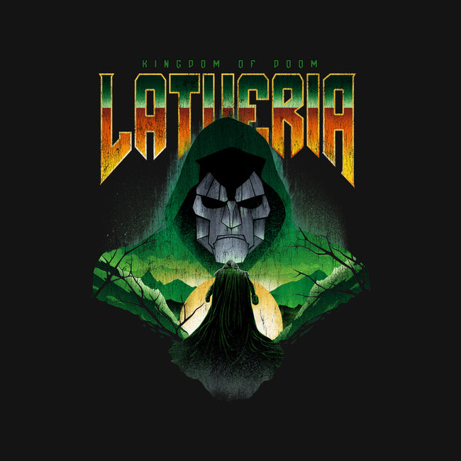 Visit Latveria-Unisex-Kitchen-Apron-dandingeroz