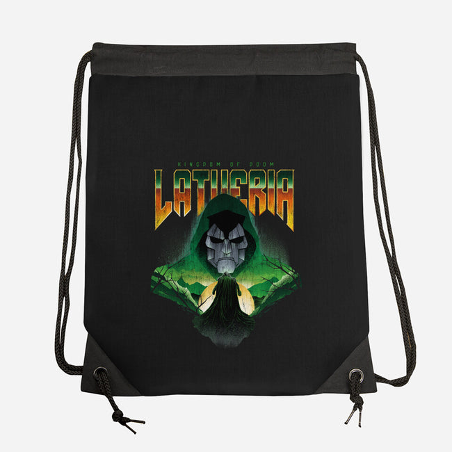Visit Latveria-None-Drawstring-Bag-dandingeroz