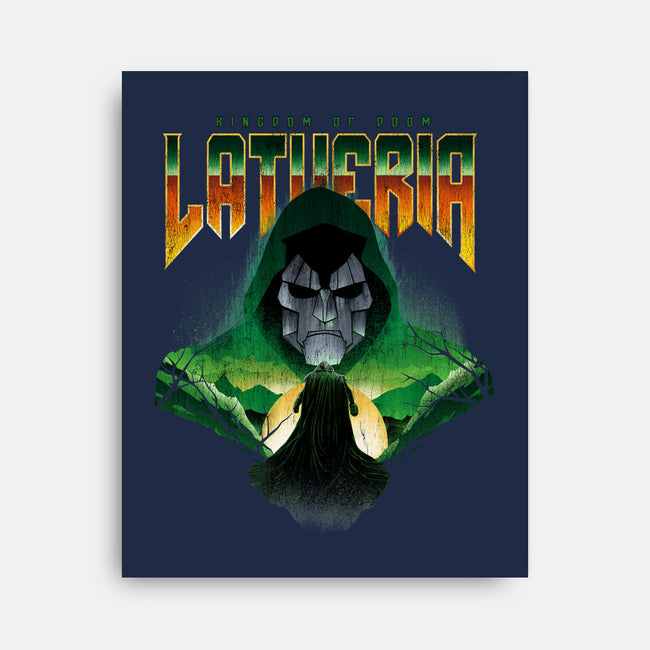 Visit Latveria-None-Stretched-Canvas-dandingeroz