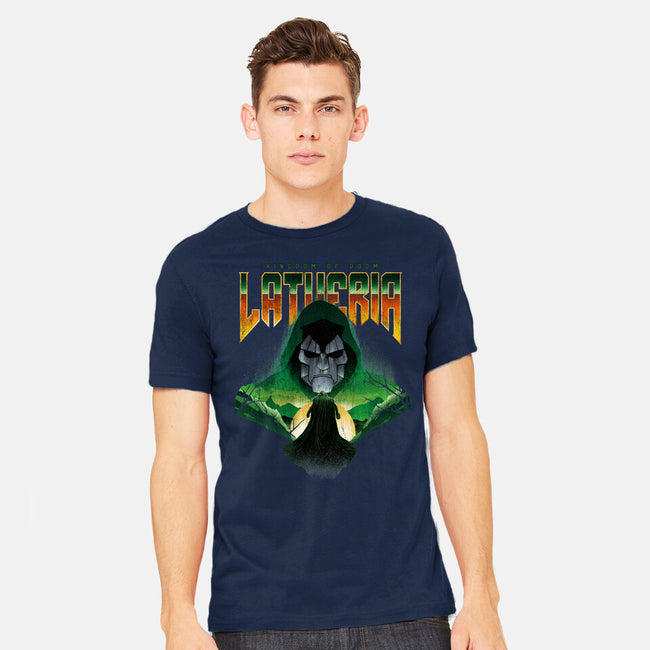 Visit Latveria-Mens-Heavyweight-Tee-dandingeroz