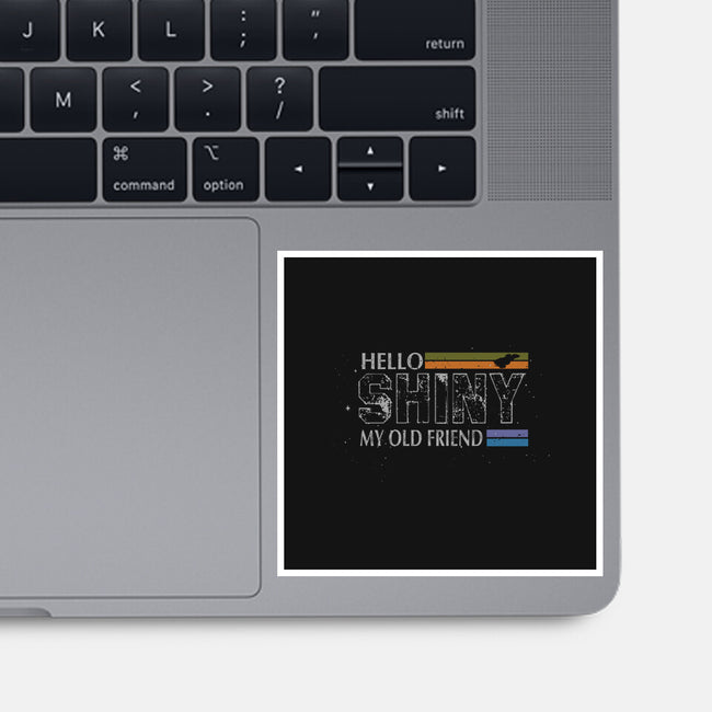 Hello Shiny-None-Glossy-Sticker-kharmazero